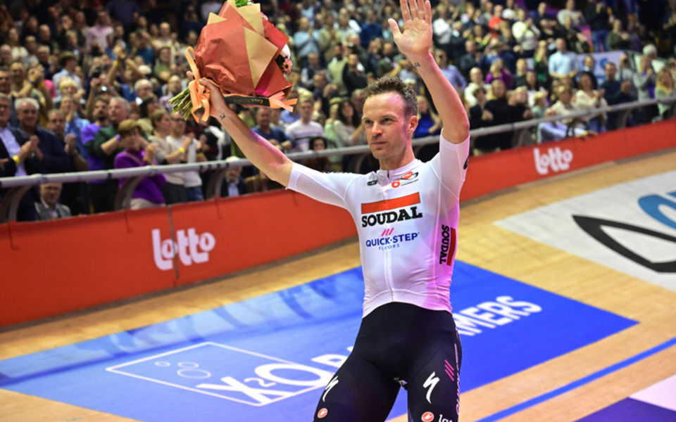 Iljo Keisse bids goodbye to Gent Six Days