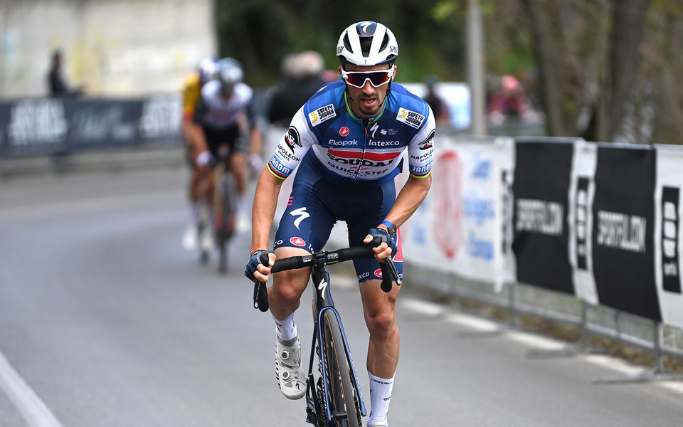 Tirreno-Adriatico: Alaphilippe tweede op aankomst bergop