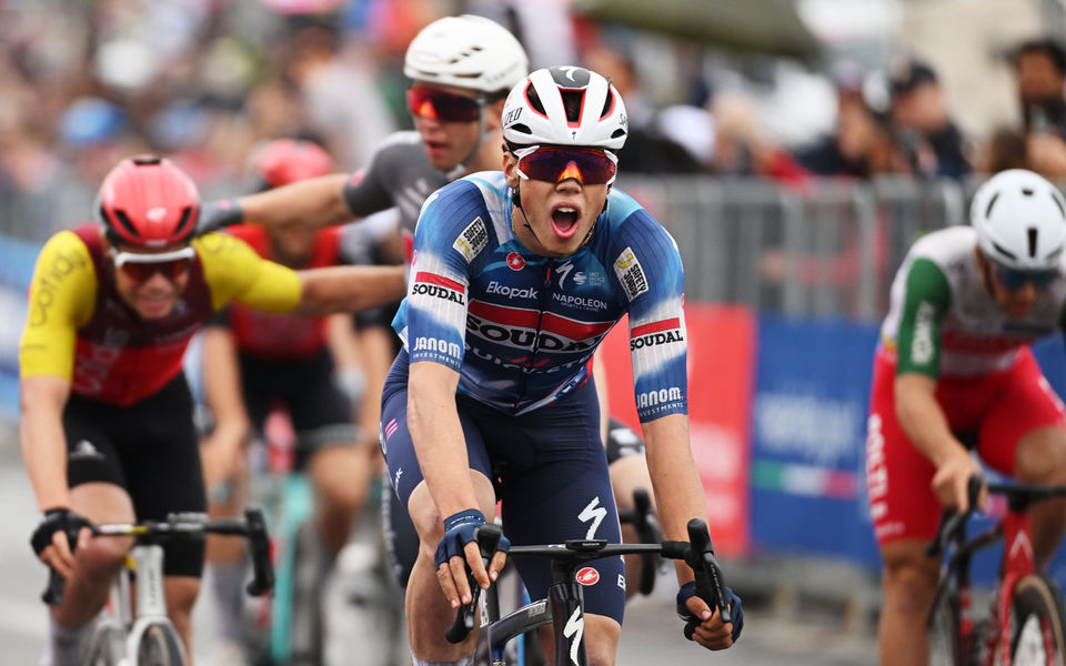 Magnier takes maiden Grand Tour podium at Il Giro