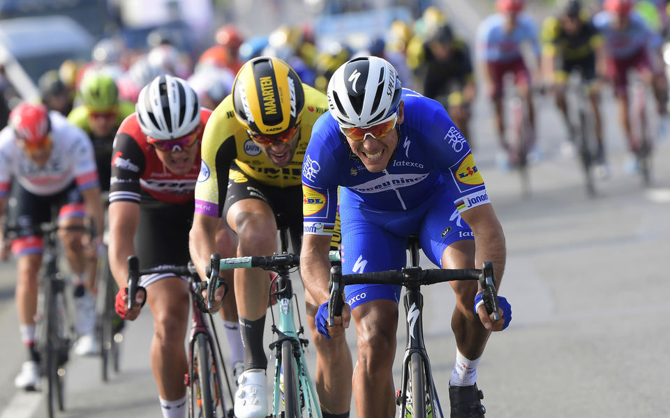 Gilbert sprints to second in Dauphiné opener