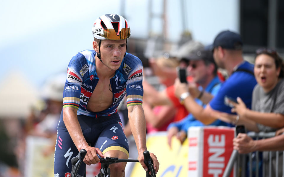 Strong effort of Evenepoel on Dauphiné queen stage