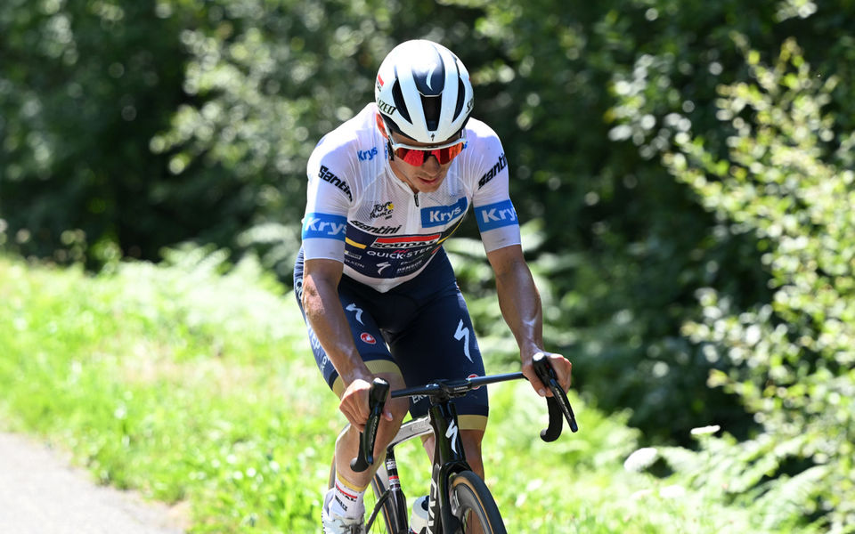 Een dag vol afzien en doorbijten Tour de France
