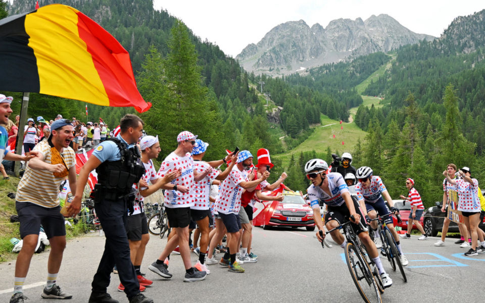 Tour de France: Strong effort of Evenepoel on Isola 2000