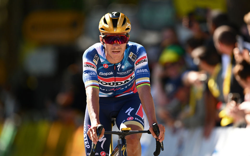 Evenepoel moves up on Tour de France GC
