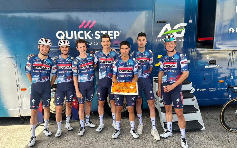 Mikel Landa celebrates 1000 race days in Burgos