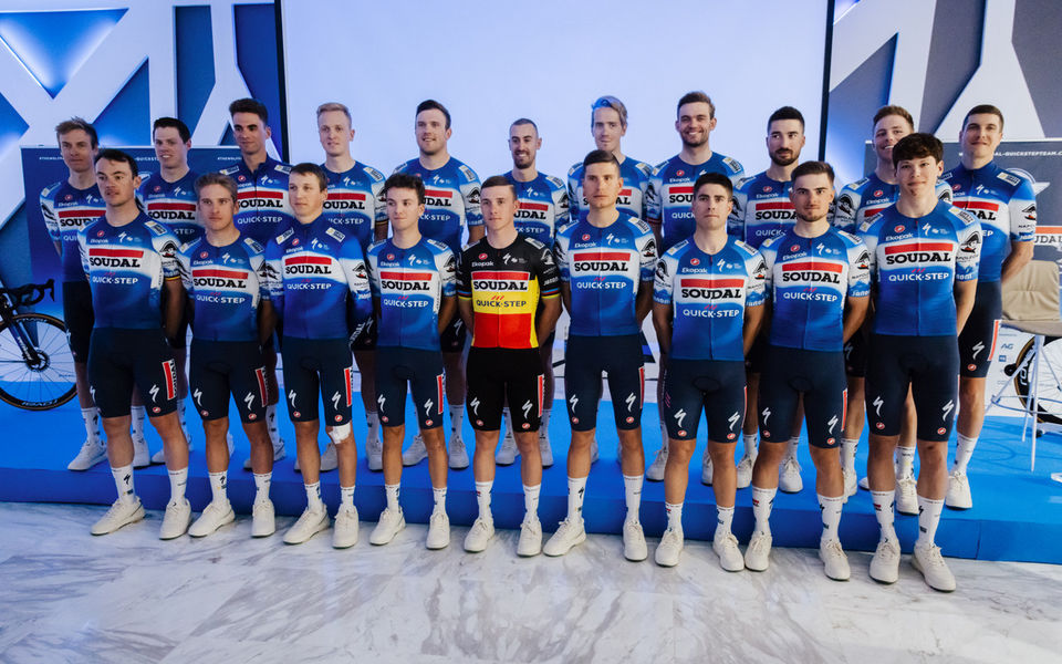 Soudal Quick-Step voorgesteld in Calpe