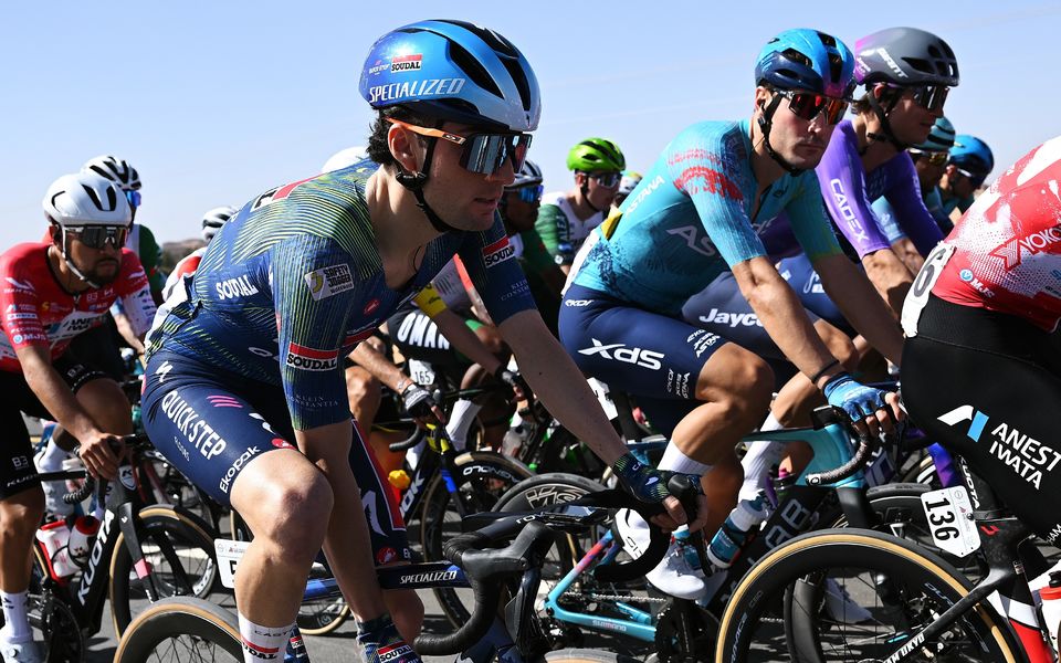 A calm day for the GC riders