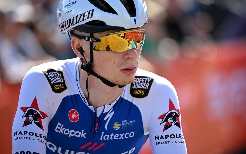 Van Tricht op het podium in Zwevezele