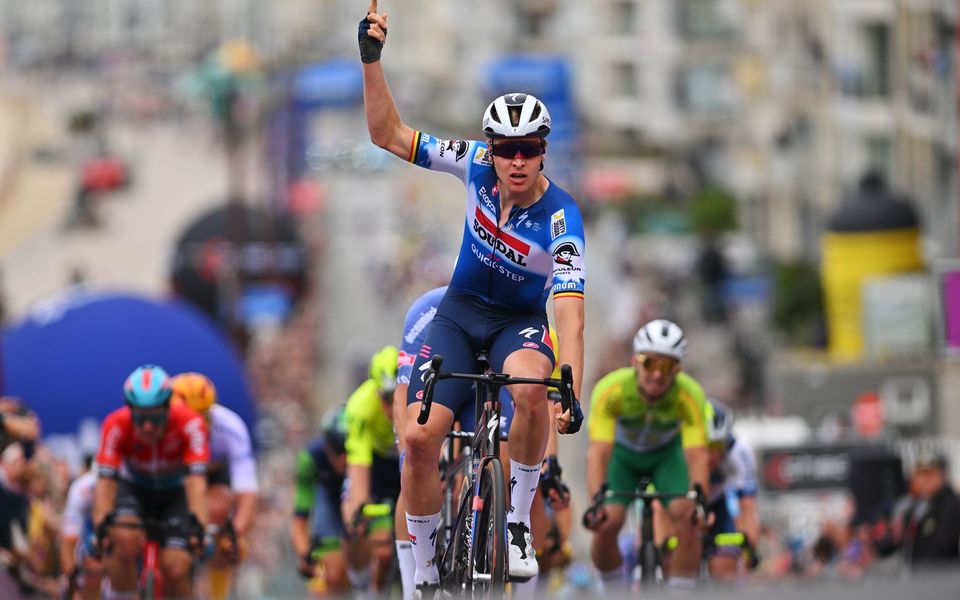 Tim Merlier takes his first Belgium Tour win