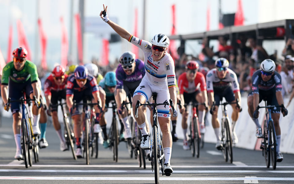 UAE Tour: geen maat op Tim Merlier