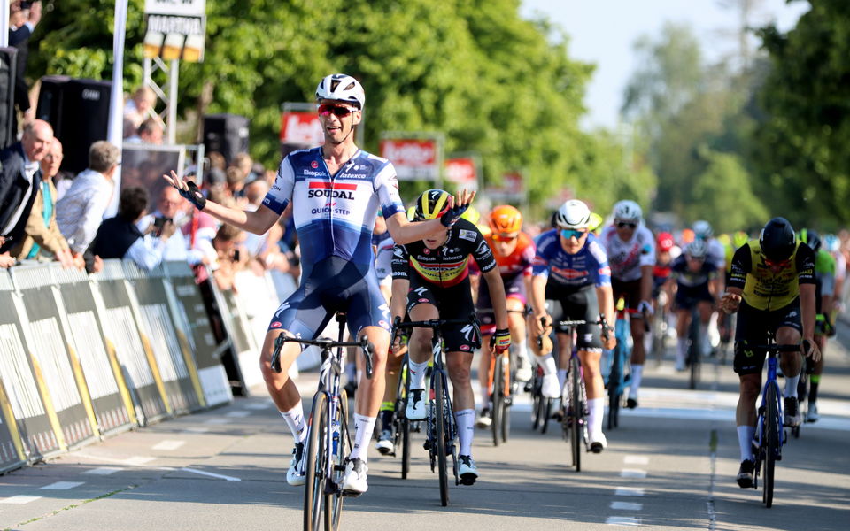 Een Soudal Quick-Step poker in Gullegem Koerse