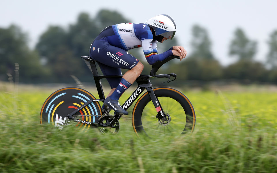 Podiumplaats Lampaert in tijdrit Renewi Tour