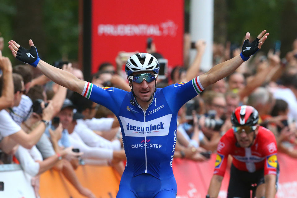 Elia Viviani wins RideLondon-Surrey Classic