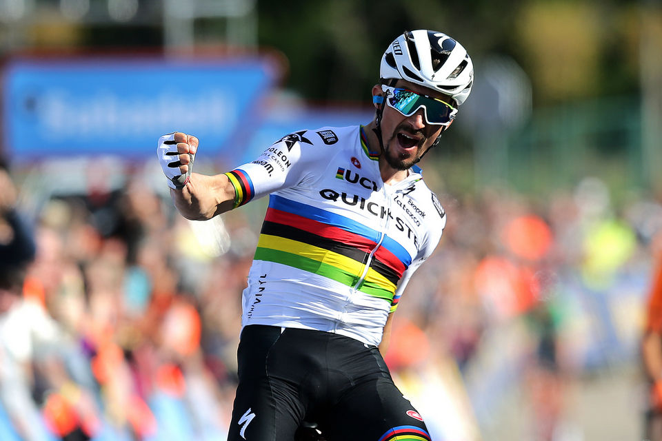 Julian Alaphilippe writes history at Itzulia