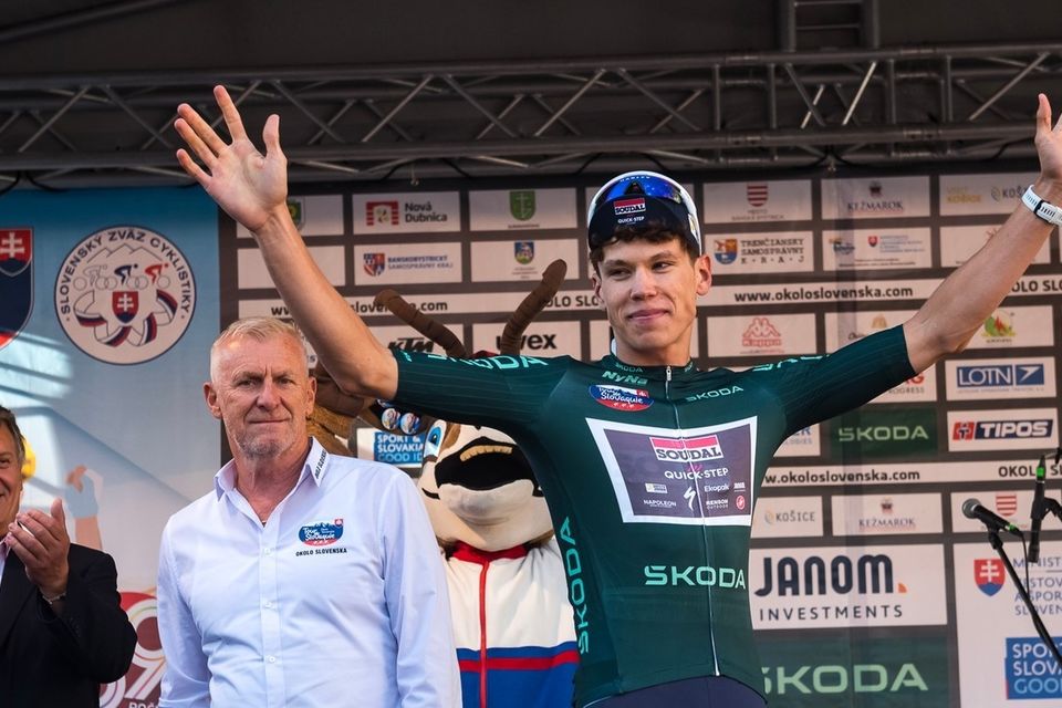 Paul Magnier verlaat Slowakije met puntentrui