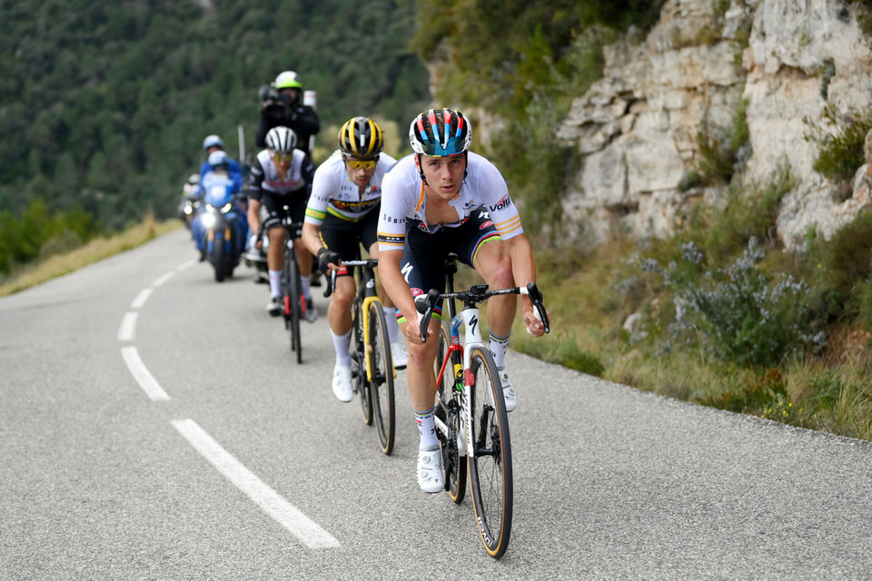 Evenepoel dichtbij tweede ritzege in Catalunya