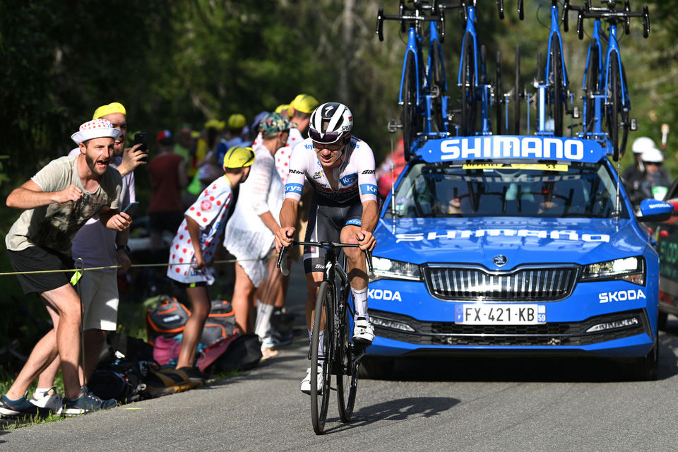 Evenepoel secures Tour de France white jersey