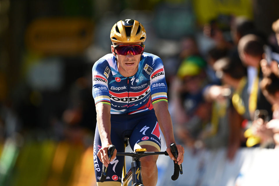 Evenepoel schuift op in klassement Tour de France