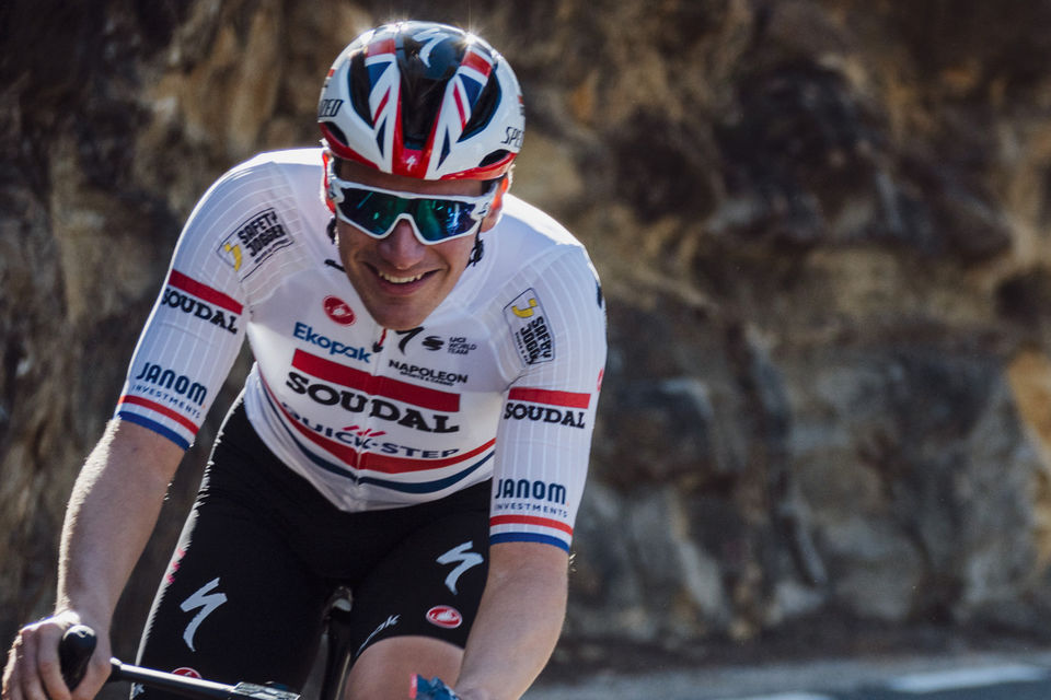 Soudal Quick-Step aan het vertrek in Oman