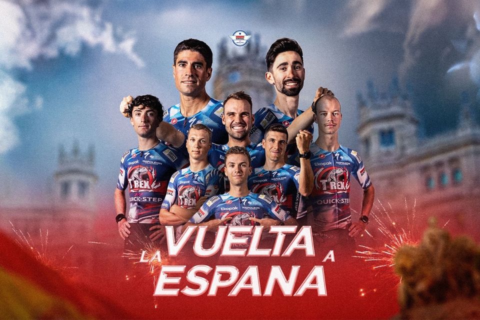T-Rex Quick-Step selectie Vuelta a España