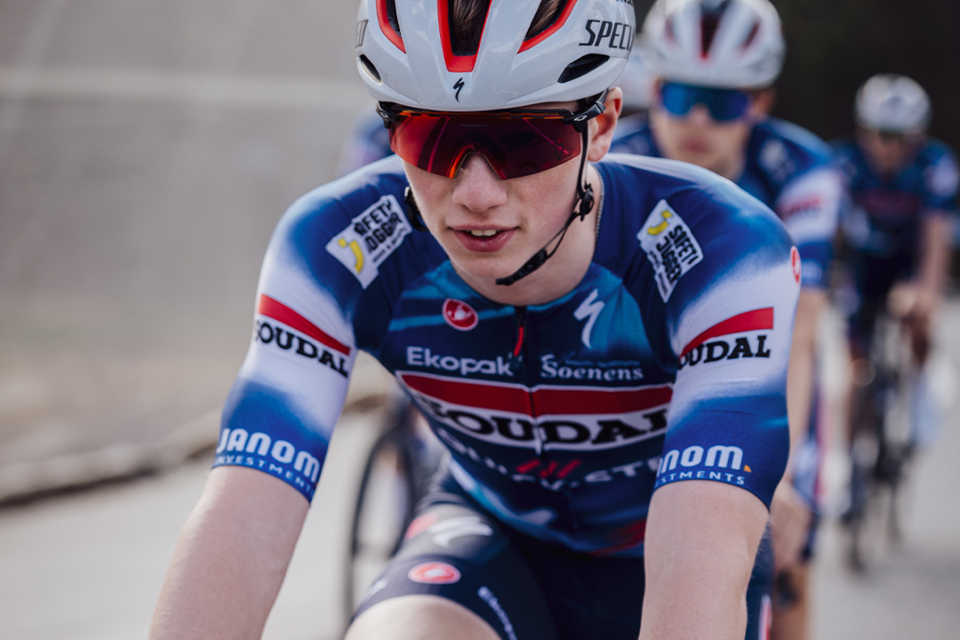 Thibaut Van Damme breekt het ijs voor juniorenteam