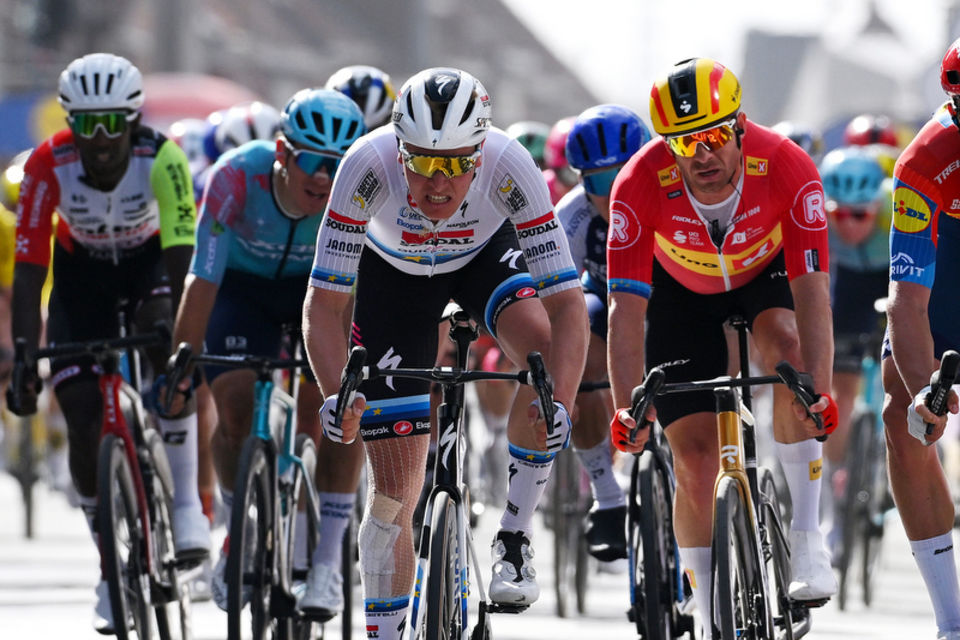 Tim Merlier sprints to remarkable second in Gent-Wevelgem