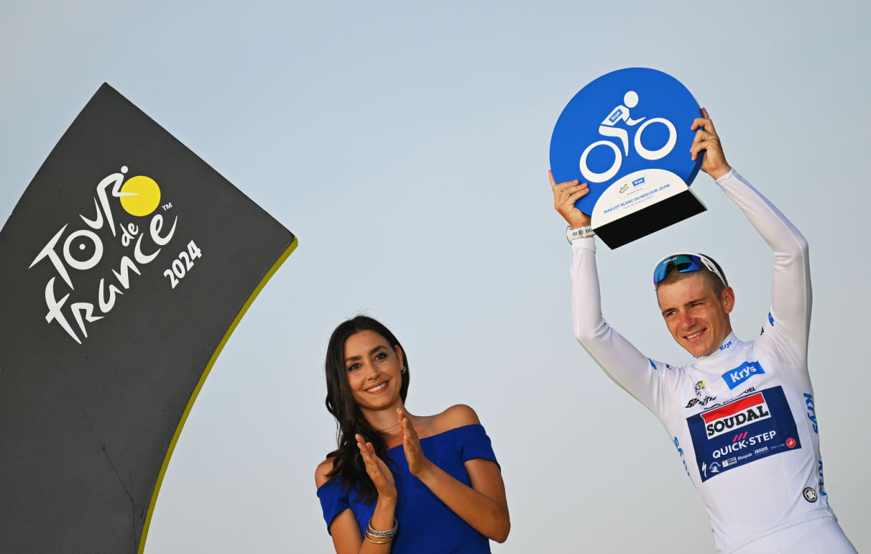 Best Moments of 2024: Evenepoel podiums at Le Tour
